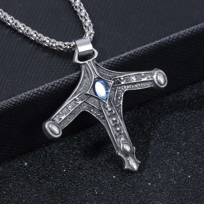 Colar Bloodborne Espada Hunter Badge Gehrman Cruz Edict Pingente Colares para Mulheres Homens Acessórios de Joias Presentes
