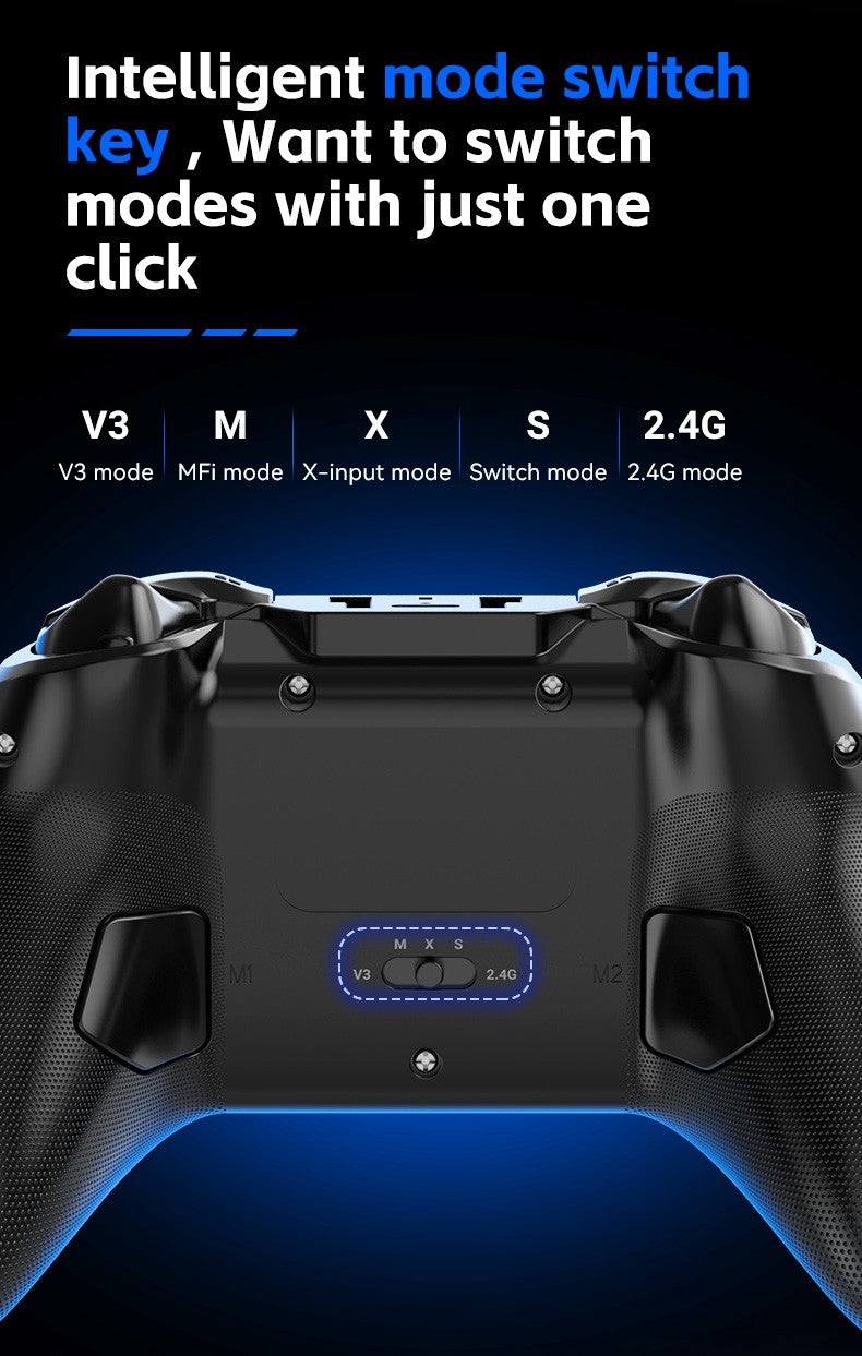 G6 Wireless Mobile Game Controller with Hall Trigger and Hall Joystick Supporting Switch/PC/Android/iOS