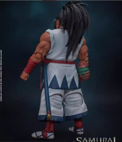 ?Original?Storm Collectibles 1/12 Scale SNK Samurai Shodown Haohmaru Normal Color & Blood Version Action Figure Model Toys