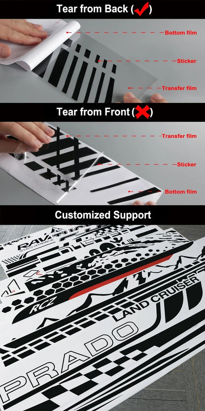 Universal Mysterious Spider Pattern Vinyl Car Stickers For All Cars Auto Body Decals Creative Tuning Accessories Art Decals