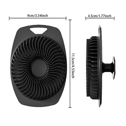 1/5pc Soft Silicone Exfoliating Brush Cleanser Manual Body Cleansing Care Scrubber Shower Gentle Massage Bath For Men