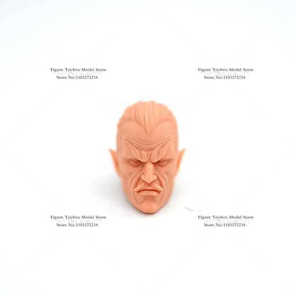 1/12 Quadrinhos Lanterna Verde Design de Máscara Escultura de Cabeça Masculina Não Pintada Guy Gardner Modelo Branco Brinquedos Para Corpo 6" Ml Shf Mezco