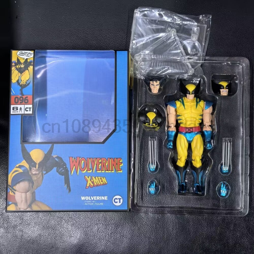 CT Toys Deadpool 3 Filme Boneco Wolverine Mafex 096 138 Ver. Quadrinhos Marrom X-Men Boneco de Ação Estátua Modelo Brinquedos Presente Boneca Legal