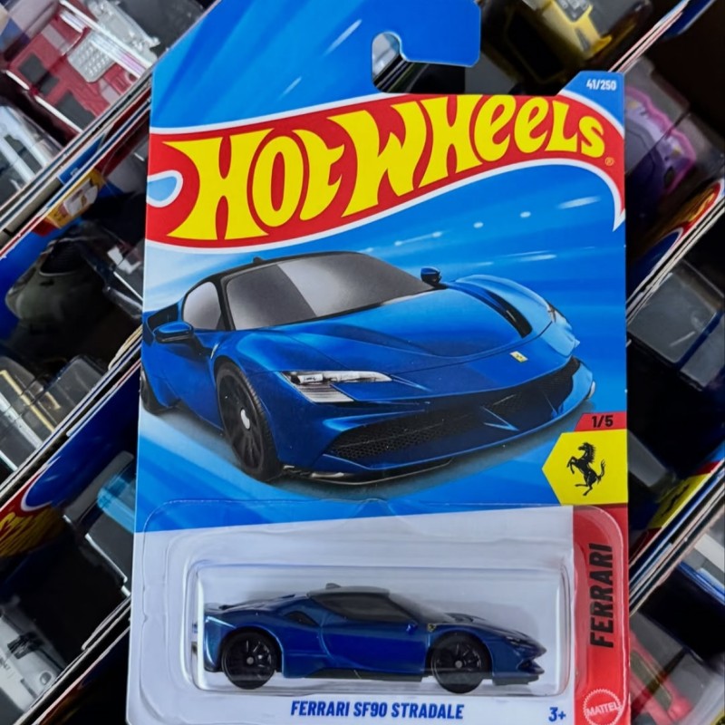 Original Hot Wheels 1/64 Mainline Série 2026 Caixa C FERRARI BENZ Porsche Bentley Carro Colecionável Brinquedo Veículo Die-cast C4982