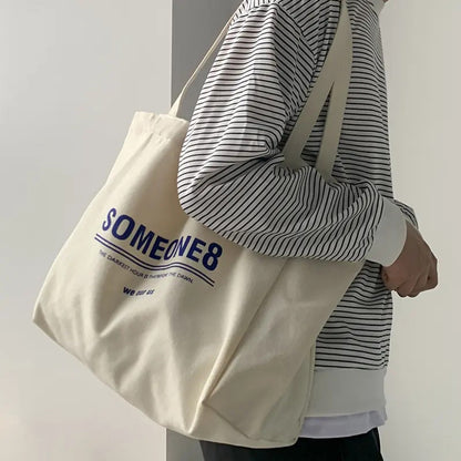 Wholesale 100pcs/Lot Custom Logo Printed Natural Cotton Canvas Shopping Take Out Bags with Double Handles for Trade Show School