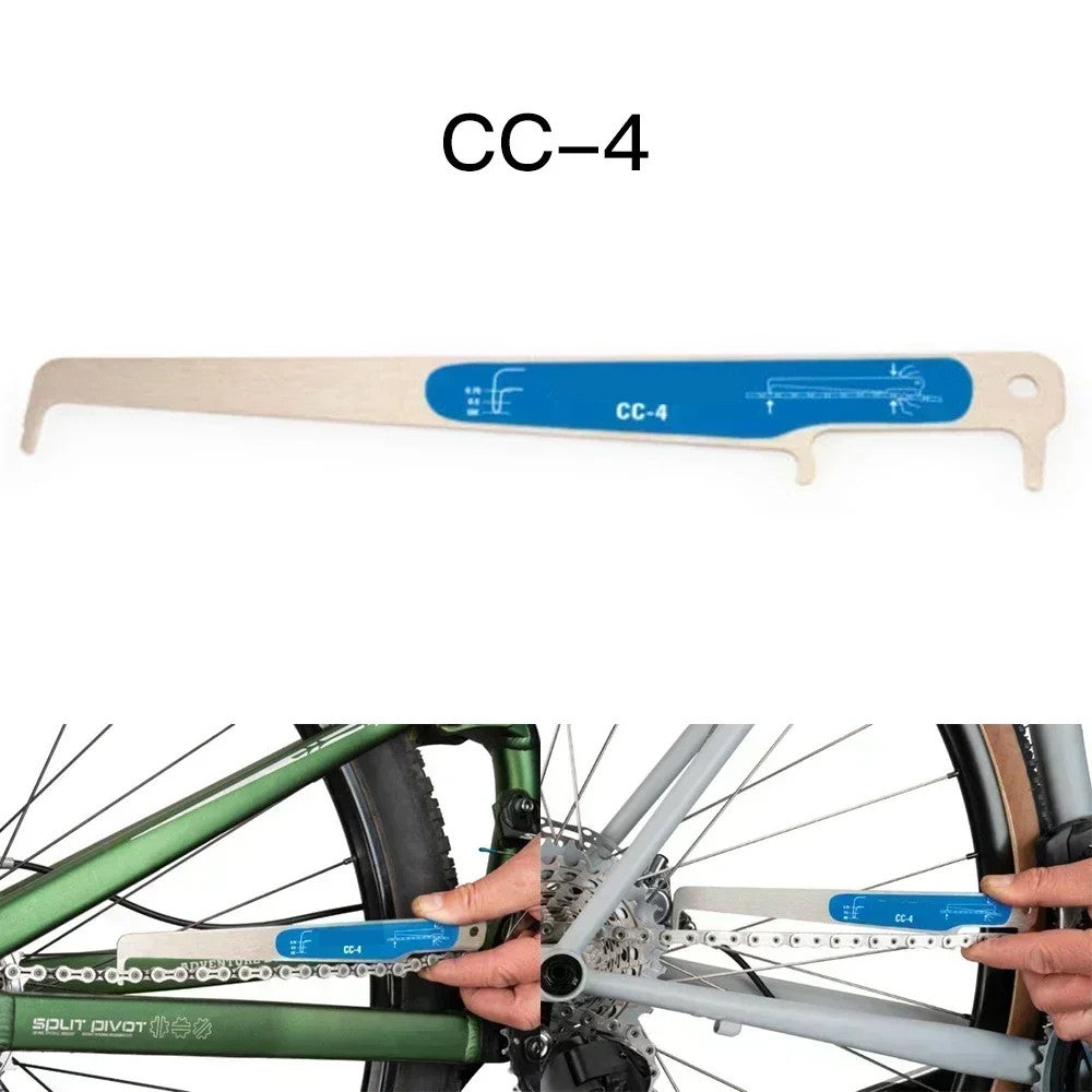 Bicycle disc brake pad correction wrench chain tool pedal wrench crank puller