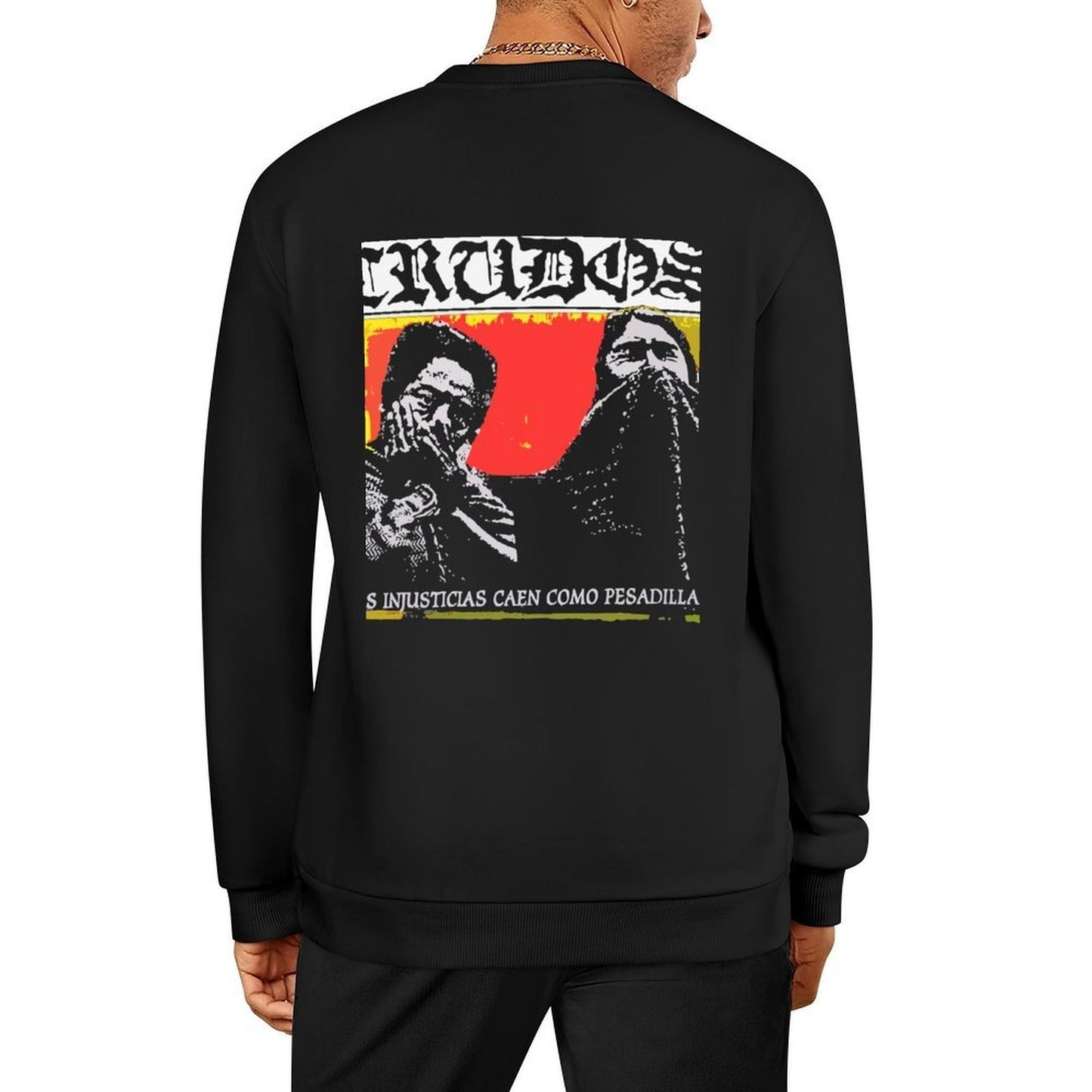 Los Crudos Pullover men's sweat-shirt set men's coat autumn mens clothing pullover