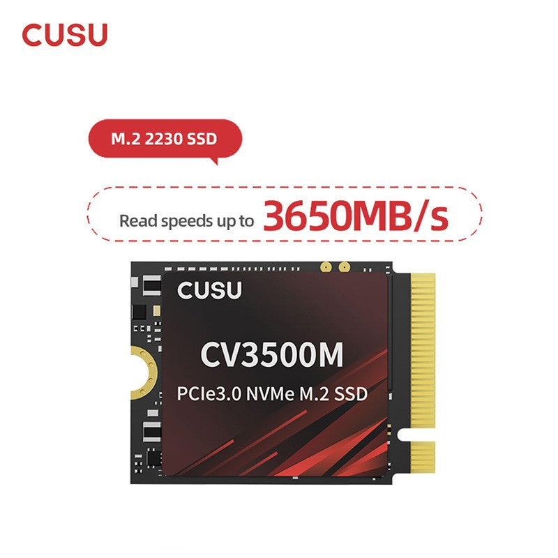 CUSU SSD 2230 512 GB 1 TB NVMe M2 SSD Disco Rígido Pcie3.0 Unidade de Estado Sólido Interna para Steam Deck Microsoft Surface Pro7/8/9