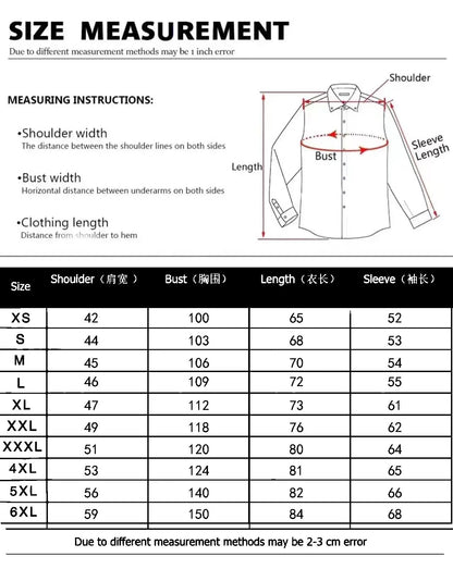 Men's Shirt High Quality Soft Fabric Solid Color Wedding Holiday Black White Burgundy Blue Long Sleeve Lapel Shirt 6XL Clothing