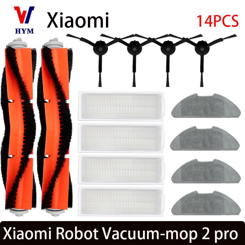 For Xiaomi Mi Robot Vacuum-Mop 2 Pro/Lite MJST1SHW MJSTL Hepa Filter Mop Cloth Main Side Brush Mijia Vacuum Cleaner Accessories