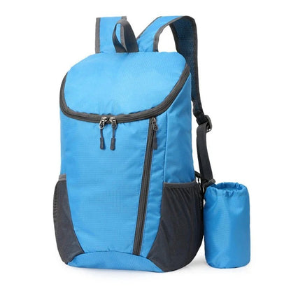 Portable Outdoor Ultra Light Backpack Foldable Storage Waterproof Men's and Women's Outdoor Hiking Cycling Camping Sports Bag
