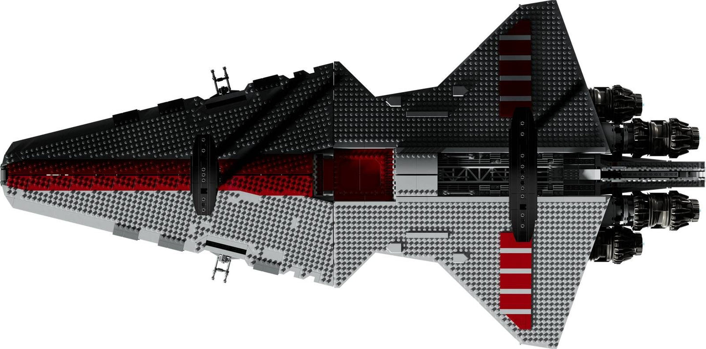 LEGO Star Wars 75367 Cruzador de Ataque da República Classe Venator para Presente de Aniversário, Natal, Ano Novo de Crianças (5374 Peças)