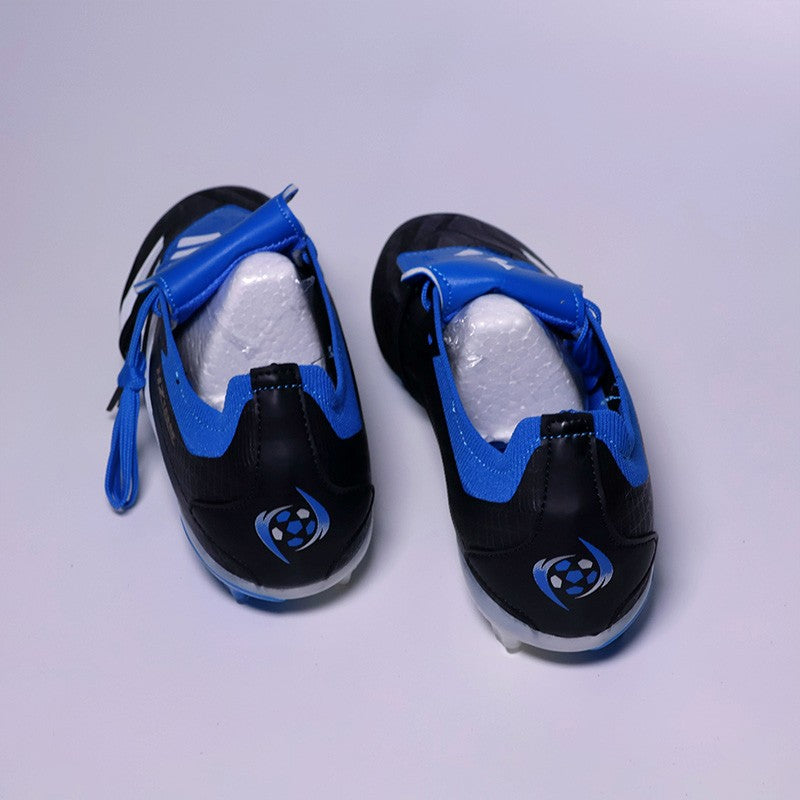X-2502 Original Mens Football Boots for Kids Training Studded Fast Soccer Cleats Outdoor Non Slip Football Shoes for Man 35-45
