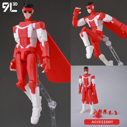9L3D Superman Menino Invencível Batman Boneco Articulado LUCKY13 Multiarticulado Poseable T13 Titan13 Herói Modelo Dummy13 Brinquedos Colecionáveis
