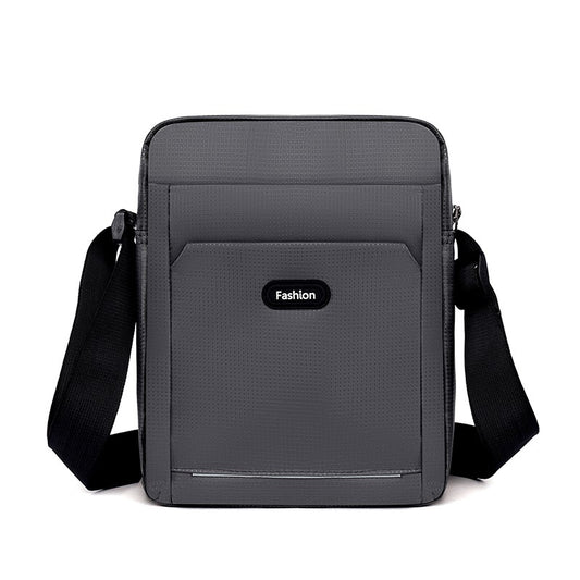 Men's Business Casual Crossbody Bag - Simple Oxford Shoulder Sling for Commuting & Outdoor Use