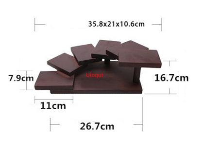 Ponte de Madeira Japonesa Barcos de Sushi Pinheiro Criativo Prato de Sushi Sashimi Bandeja Utensílios de Mesa para Sushi Decoração Ornamento
