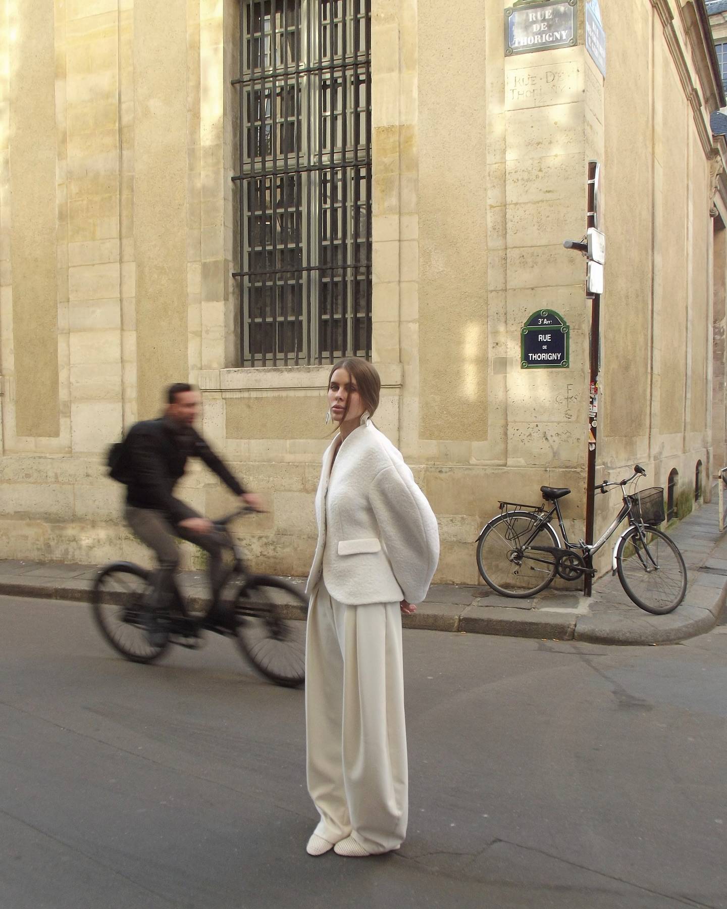 Leisure Solid Color Woolen Short Jacket Women Chic Collar Single Breasted Loose Outerwear Autumn New Daily Commuting Office Coat