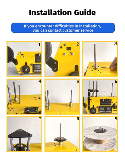 3D Filament Maker Extruder Desktop High-Precision 3D Printing Consumables Extruder 3D Printing Filament PLA ABS PE Extruder