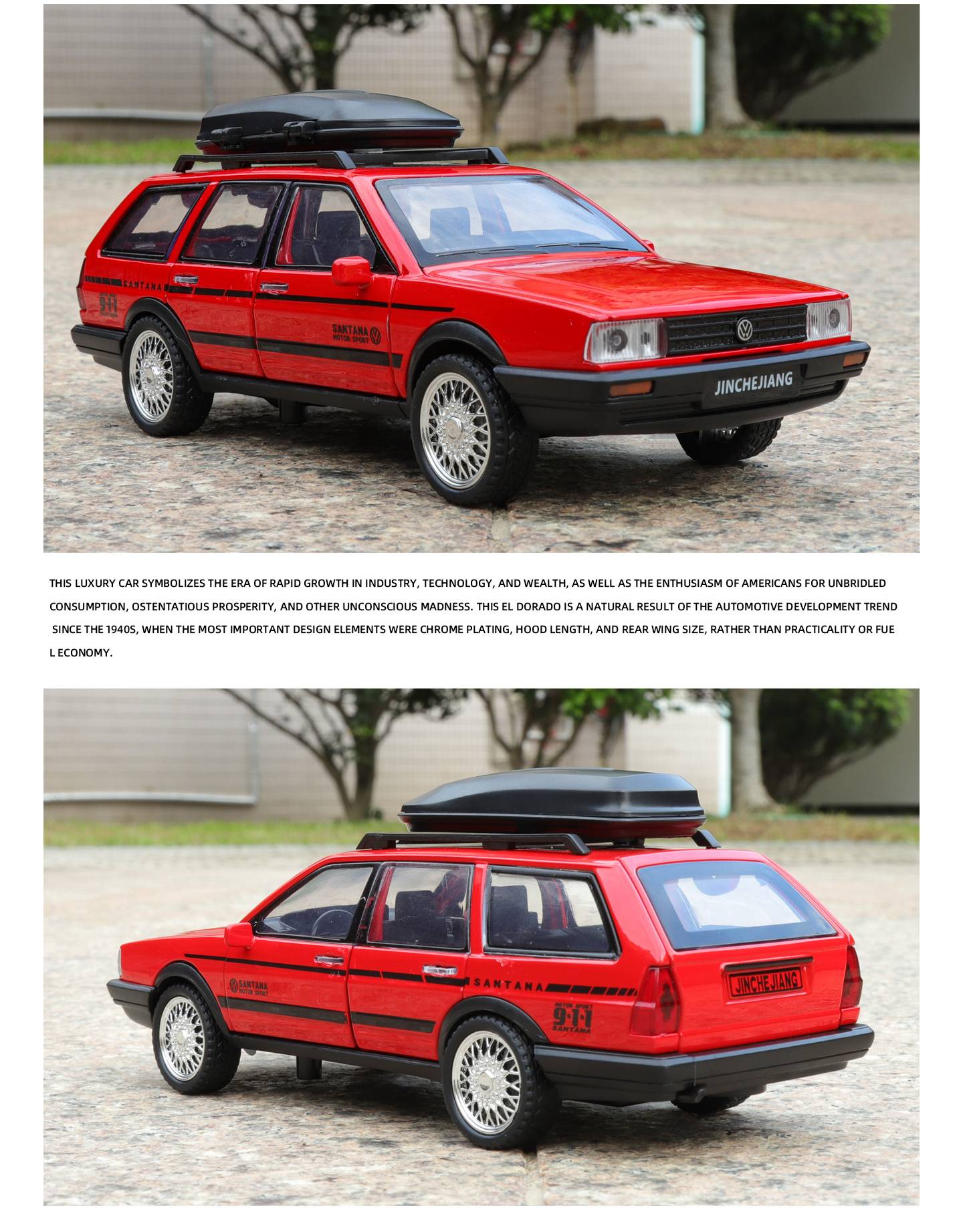 1:32 VolksWagenwerk Santana Wagon Liga de Metal Fundido Modelo de Carro Clássico Puxar Para Trás Brinquedo Infantil Carros Miniatura Enfeites Presentes