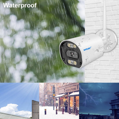 Smar Outdoor IP Wifi 3MP Survalance Camera for Wifi CCTV System Kit Human Detection Night Vision Video Cam ICSEE Two Way Audio