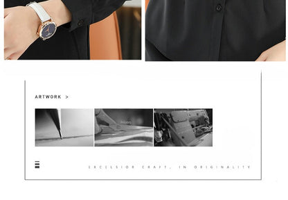 Formal Dress Women Shirt Long Sleeve Blouse New Black Shirt Women Tops 2024 Fashion Women Clothing Basic White Shirts OL Blouses