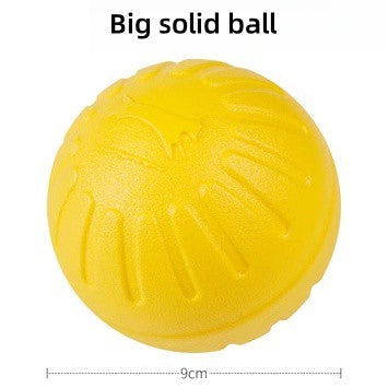 Brinquedo para animais de estimação EVA, bola flutuante para cães, treinamento de cães, anel de puxar, resistente à mordida, bola de dentição, bola de corda, bola de espuma, resistente à mordida, brinquedo para cães