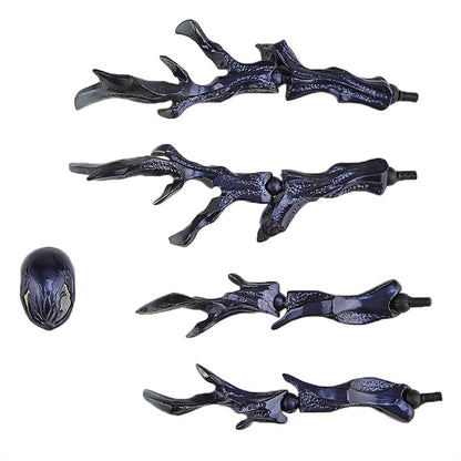 Yamaguchi Venom Carnage Homem-Aranha Extraordinário Venom 2 Modelo Móvel Operado Manualmente Decoração Brinquedos Infantis como Presente de Natal
