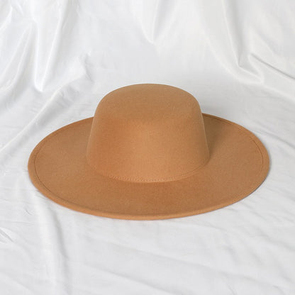 CHAPÉU FEMININO Chapéu Coco Chapéu Fedora Para Mulheres Chapéu Branco Plano Cinto De Luxo Senhoras Chapéu De Casamento Chapéus Fedora Outono Inverno ?????