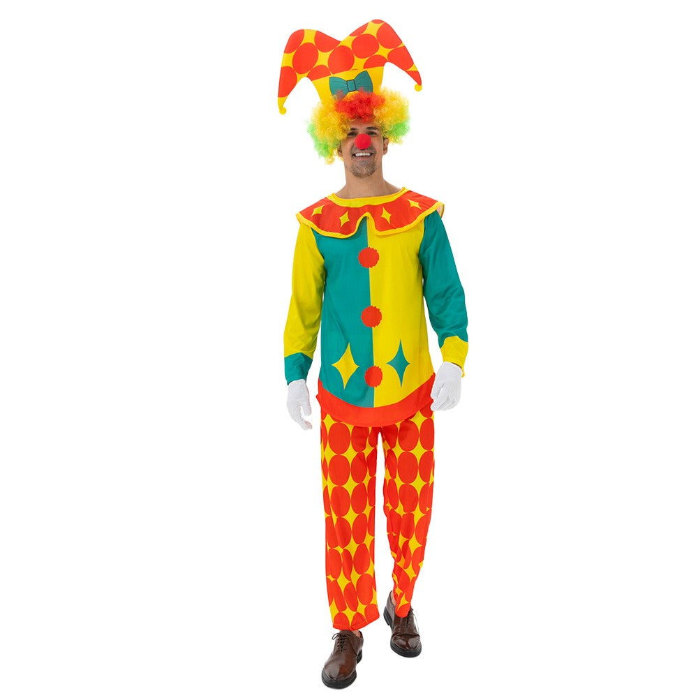 Clown Role-playing Costume Clown Uniform Anime Style Fantasy Circus Costume Set Halloween Carnival Party Costume