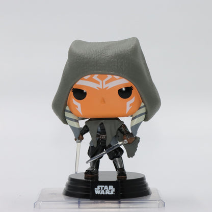Original Funko Pop Star Wars Ahsoka Tano #650 Action Figure Limited Edition Vinyl Figurine Doll Model Toy Gift Collection Decor