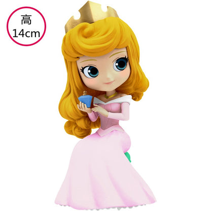 Original Qposket Princesa Disney Gelo e Neve Amor Estranho Elsa Ariel Bela Aurora Branca de Neve Sereia Mulan Boneca de Brinquedo Fofa