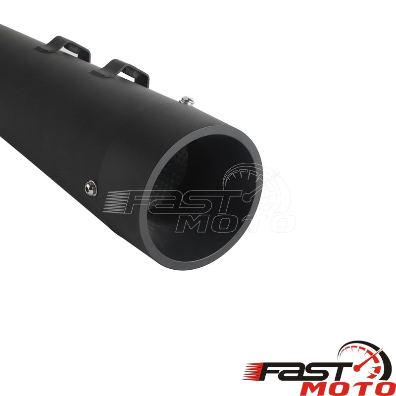 Motorcycle Slip On Mufflers Dual Exhaust Pipes For Harley Touring Road King Road Glide Electra Glides 2017-2023 Exhausts Muffler