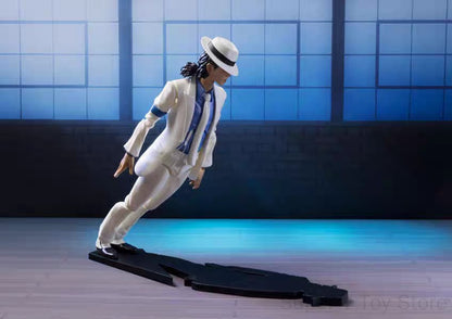 Hot Michael Jackson Smooth Criminal Moonwalk Action Michael Jackson Mj Thriller Joint Movable Figure Model Toys Christmas Gift