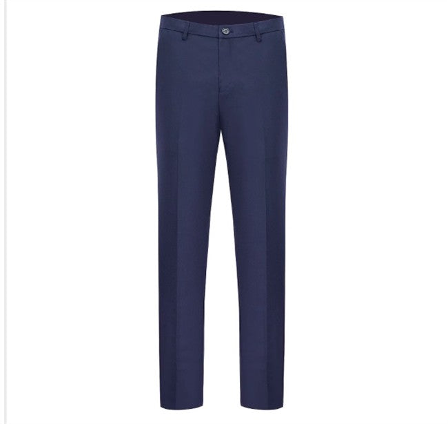 (Jacket+Pants) Men Fashion Simple Wedding Suit Black / Blue / Wine Red 2025 Homme Stand up Collar Business Social Dress 2Piece