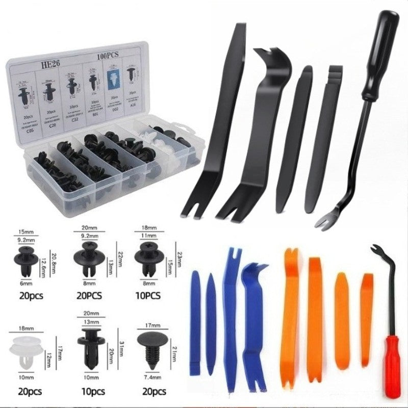 Conjunto de Ferramentas Manuais Automotivas Kit de Ferramentas de Desmontagem de Carro Ferramentas de Reparo de Som DVD Ferramentas de Remoção de Painel de Carro Painel de Acabamento Interno de Plástico