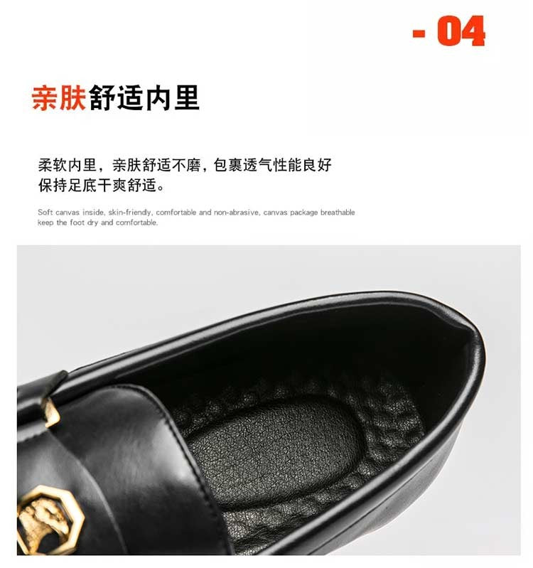 New Black Loafers Men Slip-On Round Toe Fashion Mens Dress Shoes Free Shipping Wedding Shoes for Men Size 38-47