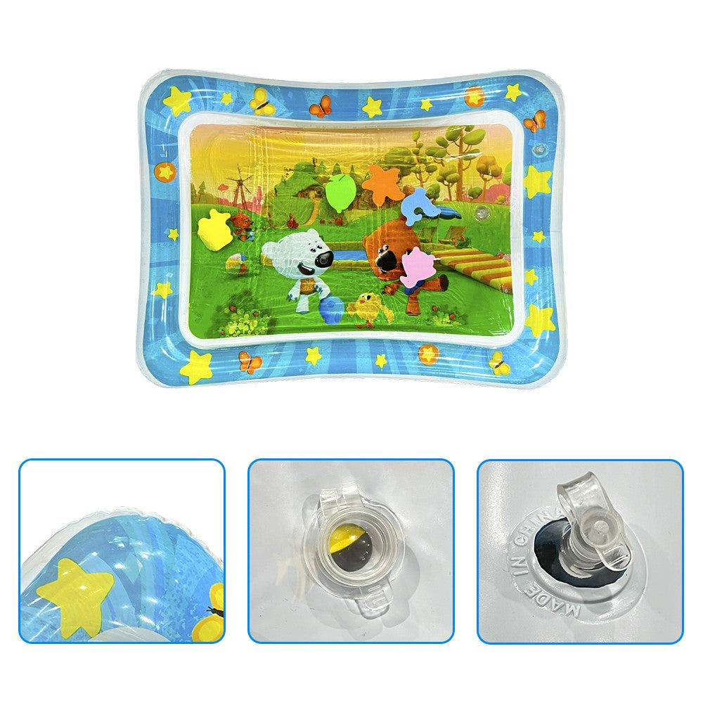 Baby Water Play Mat Inflatable Cushion PVC Infant Tummy Time Toddler Water Pad For Kids Early Education Developing Activity Toys