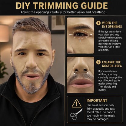 Realistic Latex Male Mask Chris Hemsworth Celebrity Mask Halloween Carnival Costume Party Fancy Dress Adult Prank Head Cover