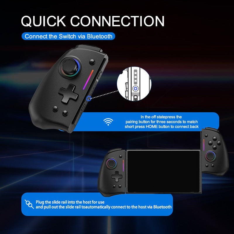 Wireless Controller Bluetooth Gamepad For Nintendo Switch & OLED & Lite Control Game Pad Accessories Hall Command Gaming Mando