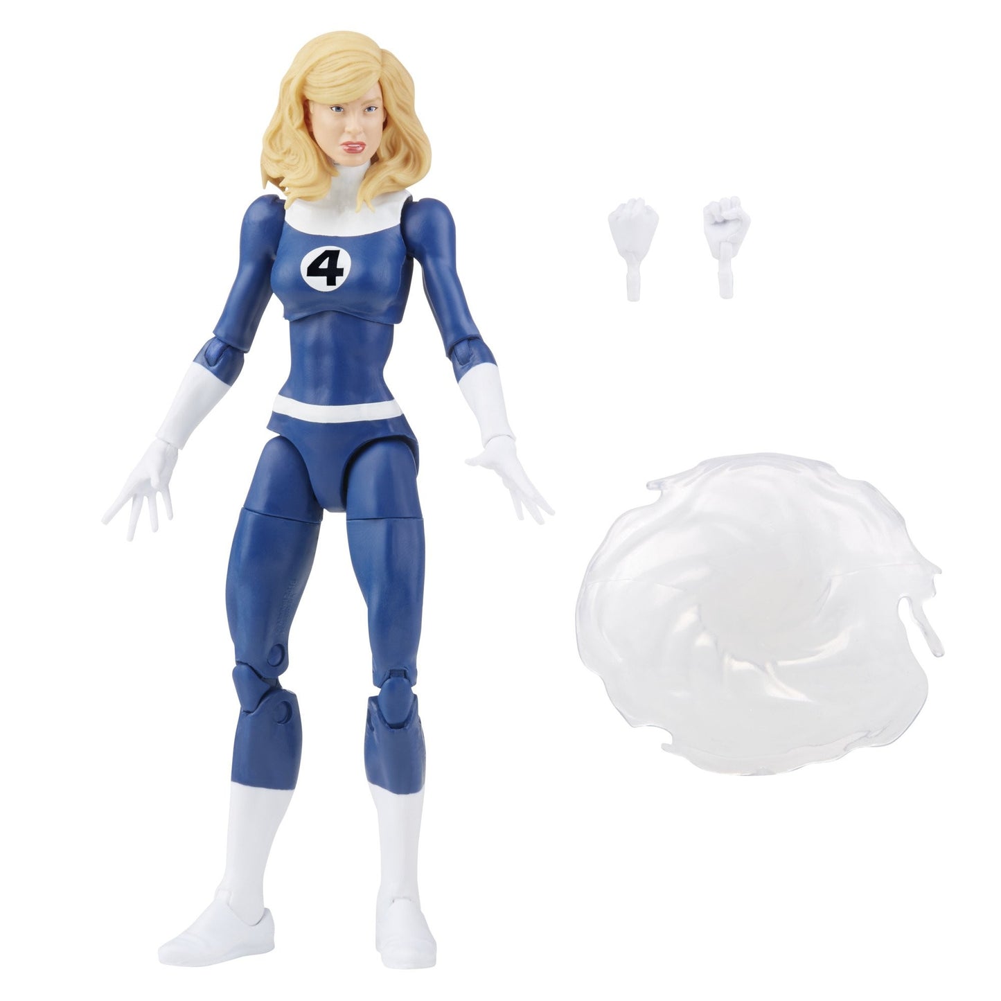 Marvel Legends Quarteto Fantástico Retro Onda O Coisa Mulher Invisível Sr. Fantástico Tocha Humana Homem Psico Boneco Articulado 6"