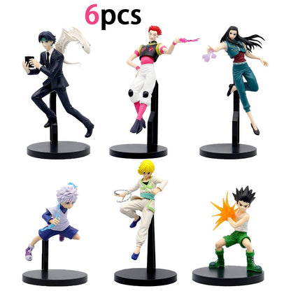 Anime Hunter x Hunter figuras de juguete 11-14cm Gon Freecss Alluka Zoldyck figura de acción Chrollo Lucilfer/Kurapika PVC model