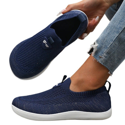 Wide Toe Flat Shoes for Women Lightweight Comfortable Fashion Walking Shoes New Minimalist Mesh Causal Sneakers Zapatos De Mujer