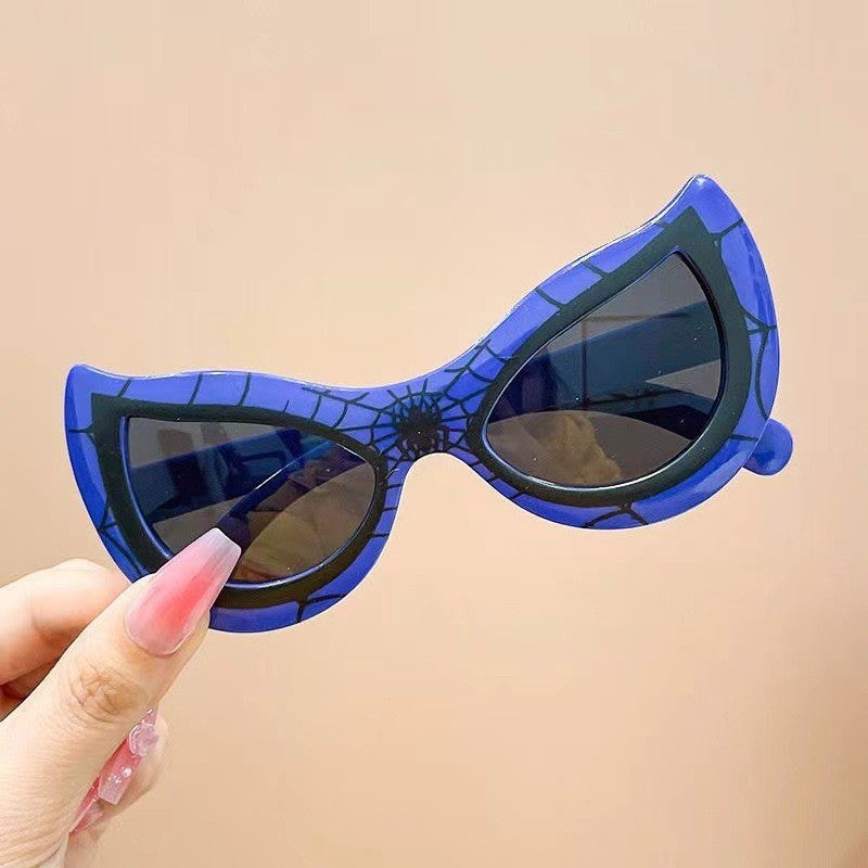 Marvel Avengers Cartoon Plastic Flexible Frame Sunglasses Spider-Man Iron Man Captain America-Kids Eyewear Toy Festival Gift