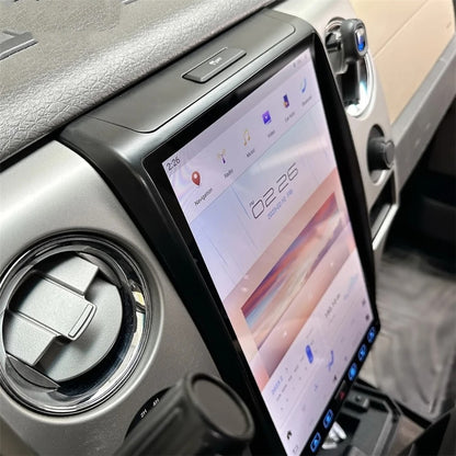 14,4 polegadas Android 13 128GB Para Ford F150 Raptor 2009-2014 Tesla Style Car GPS Navigation Multimedia Player Rádio Leitor de Fita Multimídia