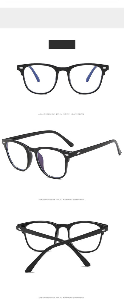 -1.0-1.5-2.0-2.5-3.0 To -6.0 Transparent Finished Myopia Glasses Men Women Black Eyeglasses Prescription Shortsighted Eyewear