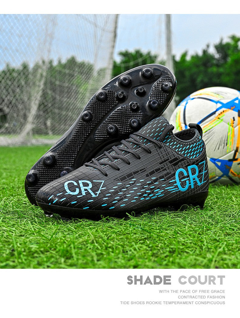 2025 New Men Soccer Shoes Unisex Drop Shipping Football Boots Breathable Sports Cleats Professional Outdoor Ultralight Non-slip