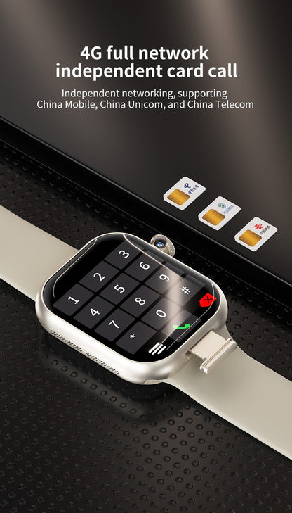 VP29 Smartwatch 5G Android 256GB Storage 4G/5G LTE Sim Card GPS WIFI 2.29 inch 490*580 Amoled Smart Watch With 8MP Rotary Camera