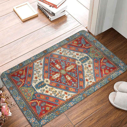 Moroccan Ethnic Decorative Bathroom Mats Small Rugs Soft Kitchen Mats Home Living Room Carpets Entrance Door Mats