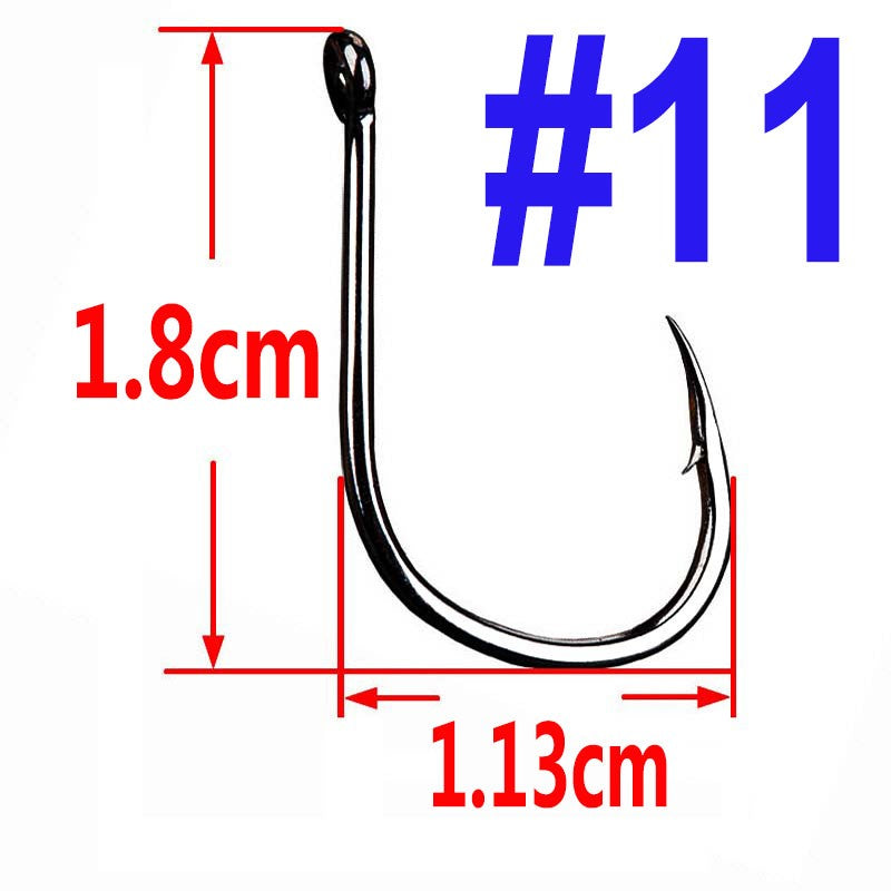 100/50/25 pçs Iseama Anzol de Pesca de Carpa Offset Círculo Único Anzol de Pesca de Mosca Anzol Jig Barba Mar Peixe Acessórios de Pesca
