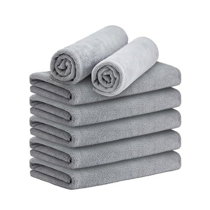 Black Microfiber Salon Hair Drying Towel Guest Used Hand Towels Hair Stylist Spa Bath Hair Drying Towel Cleaning Towel